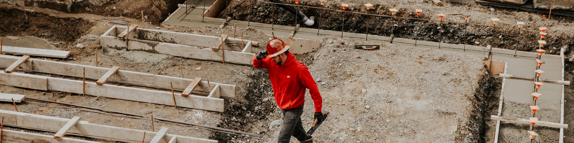 man on a construction site